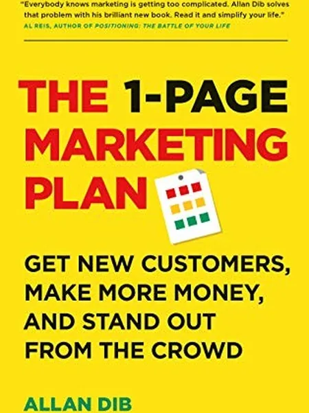 The 1-Page Marketing Plan cover