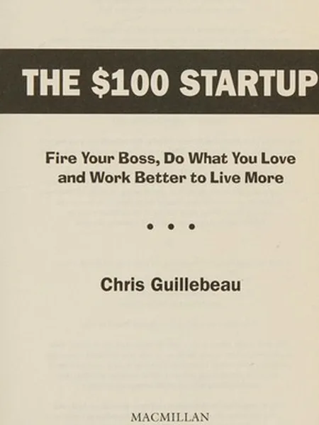 The $100 Startup cover