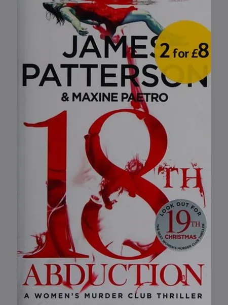 The 18th Abduction cover, Arrow Books 2019