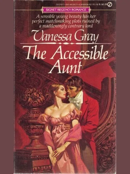 The Accessible Aunt first edition cover, Signet 1984