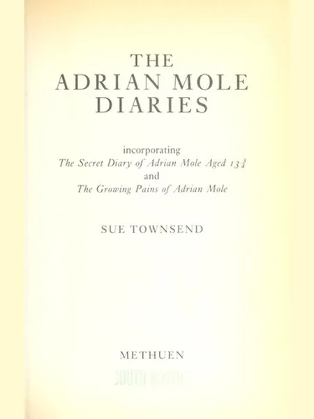 The Adrian Mole Diaries cover