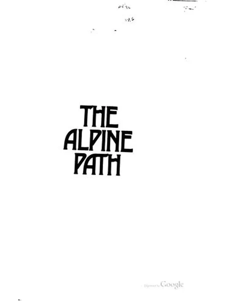The Alpine Path cover