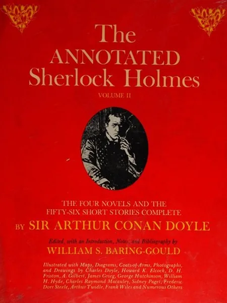 The Annotated Sherlock Holmes cover, John Murray 1968