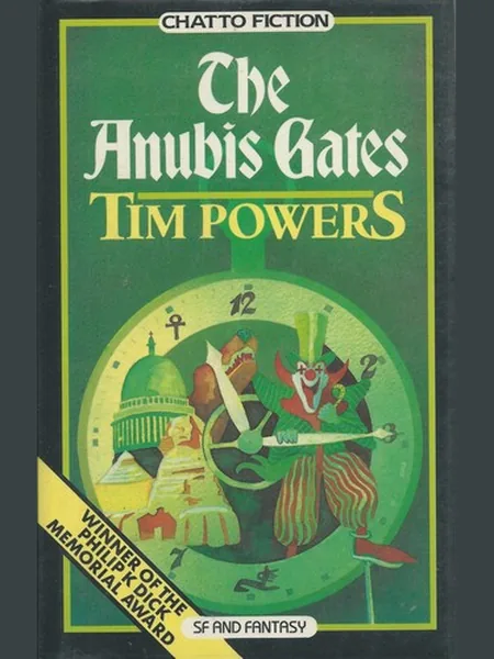 The Anubis Gates cover, Shatto & Windus 1985