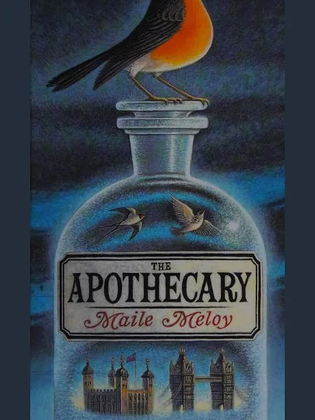 The Apothecary, cover of another edition (the Text Publishing Company 2011 cover is not yet photographed)