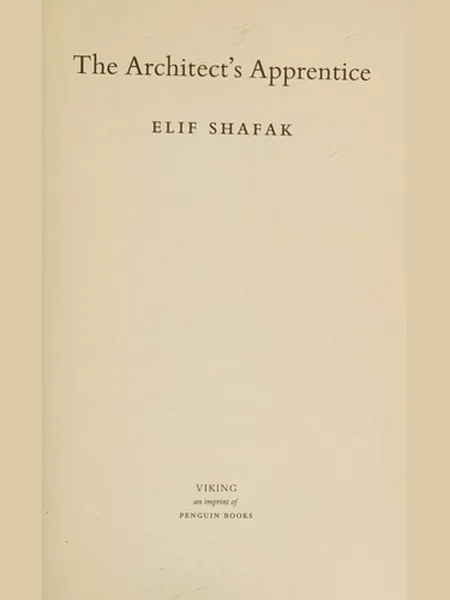 The Architect's Apprentice cover