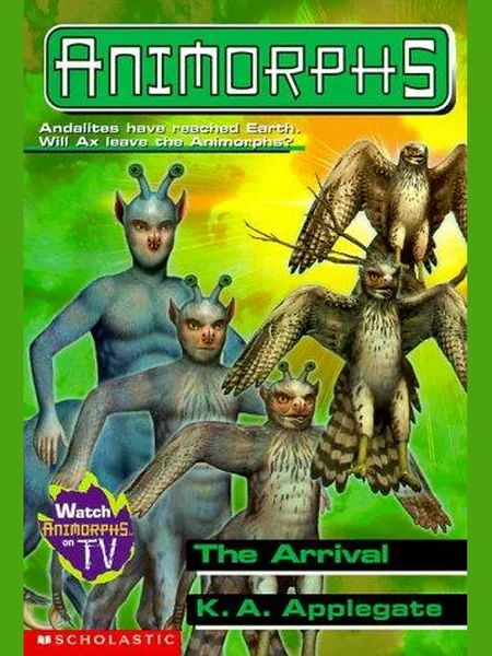 The Arrival cover, Scholastic 2000