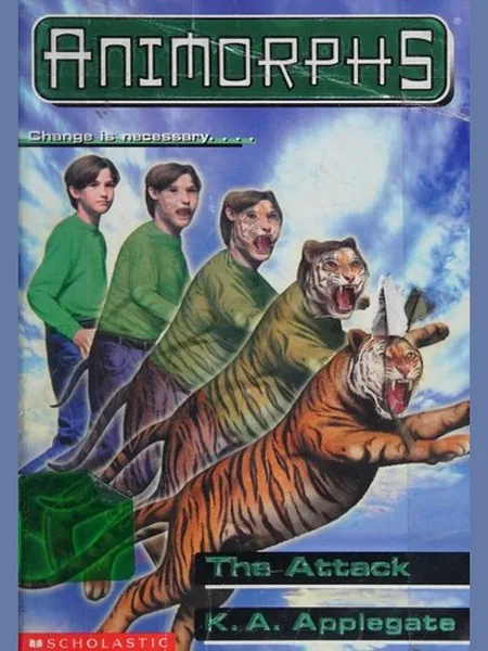 The Attack cover, Scholastic 1999