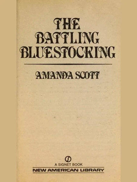 The Battling Bluestocking cover