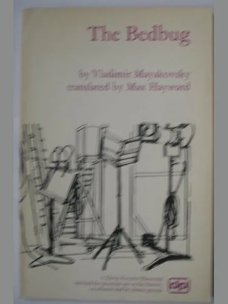 The Bedbug, cover of another edition (the Meridian Books 1960 cover is not yet photographed)