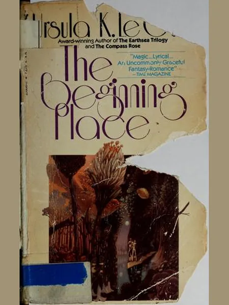 The Beginning Place, cover of the Bantam Books, 1987 edition (the Harper & Row 1980 cover is not yet photographed)