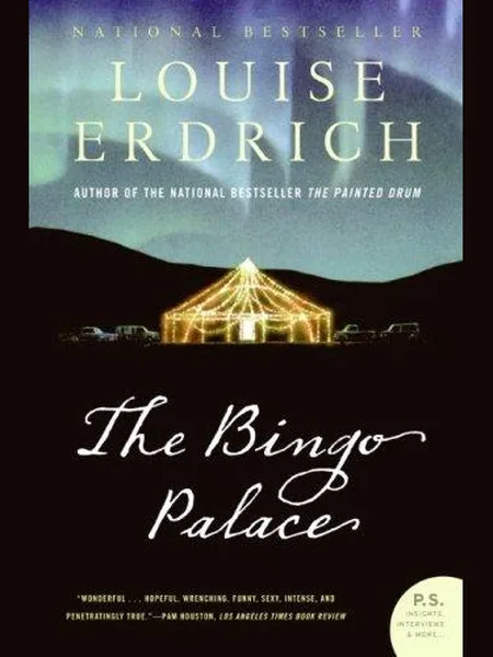 The Bingo Palace, cover of another edition (the HarperCollins 1994 cover is not yet photographed)