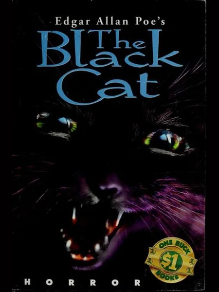 The Black Cat, cover of another edition (the Longman 1998 cover is not yet photographed)