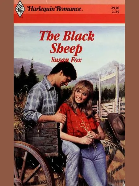 The Black Sheep, cover of another edition (the Mills & Boon 1995 cover is not yet photographed)