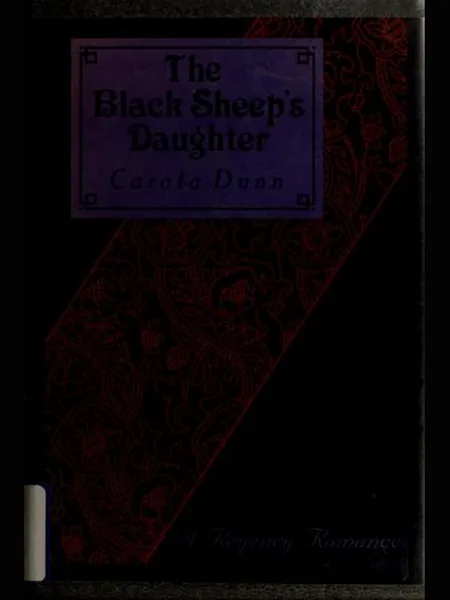The Black Sheep's Daughter cover, Walker Books 1989