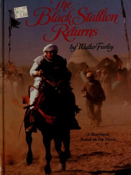 The Black Stallion Returns, cover of another edition (the Random House 1945 cover is not yet photographed)