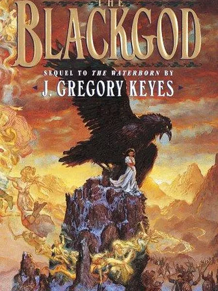 The Blackgod first edition cover, Ballantine Books 1997