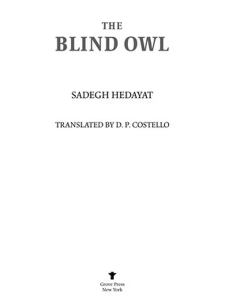The Blind Owl cover