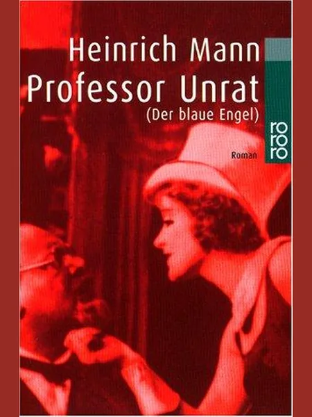 The Blue Angel, cover of another edition (the Jarrolds 1932 cover is not yet photographed)