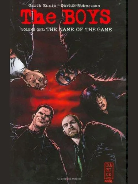 The Boys Vol. 1 cover