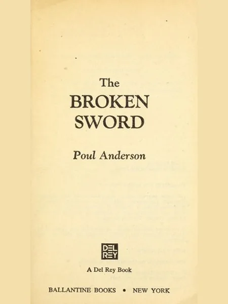 The Broken Sword cover