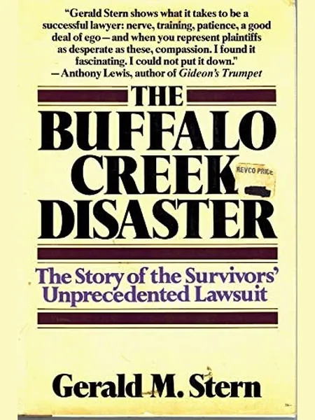 The Buffalo Creek Disaster cover