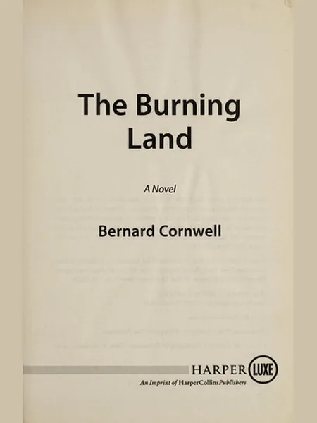 The Burning Land cover