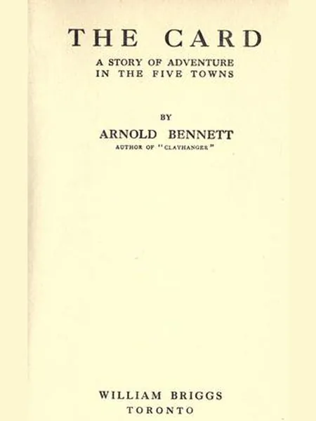 The Card first edition cover, W. Briggs 1910