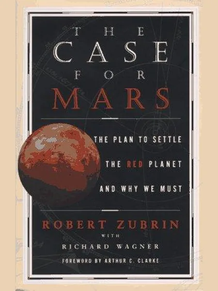 The Case for Mars, cover of another edition (the Simon & Schuster 1996 cover is not yet photographed)