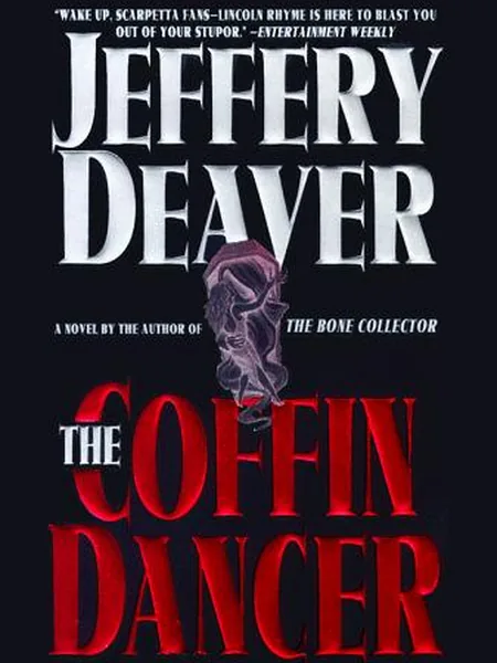 The Coffin Dancer, cover of another edition (the Hodder & Stoughton 1998 cover is not yet photographed)