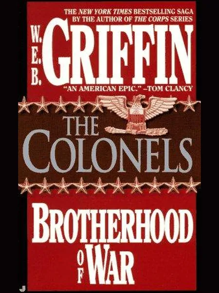 The Colonels, cover of another edition (the Century 1989 cover is not yet photographed)