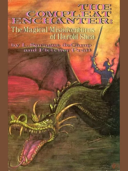 The Completer Enchanter first edition cover, Nelson Doubleday 1975