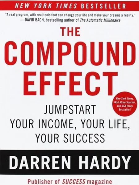 The Compound Effect, cover of another edition (the Hodder & Stoughton 2022 cover is not yet photographed)