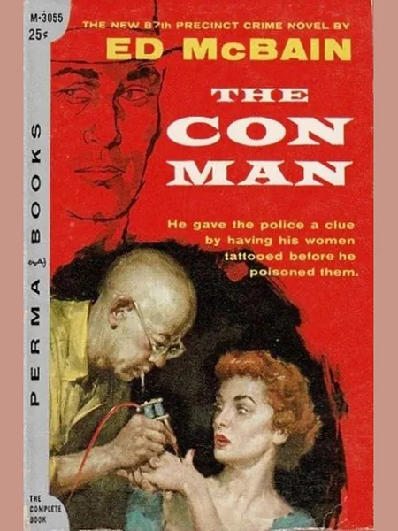 The Con Man first edition cover, Permabook 1957