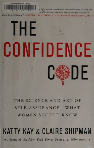 The Confidence Code first edition cover, HarperCollins 2014