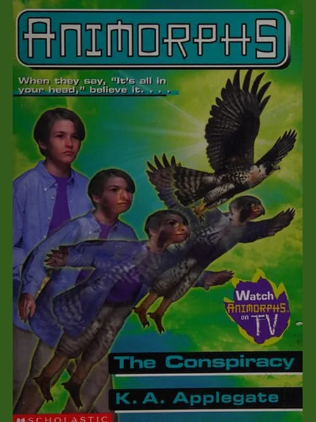 The Conspiracy, cover of another edition (the Scholastic 1999 cover is not yet photographed)