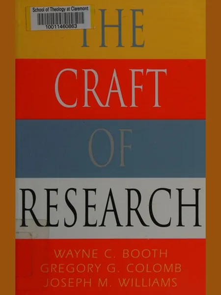The Craft of Research cover
