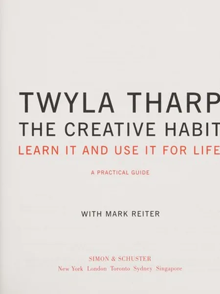 The Creative Habit cover