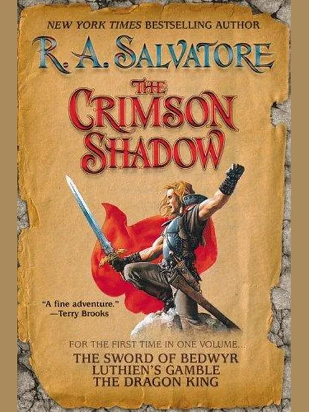 The Crimson Shadow, cover of another edition (the Grand Central Publishing 2001 cover is not yet photographed)