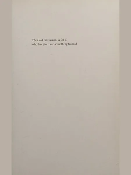 The Dark Commands, cover of another edition (the Gollancz 2011 cover is not yet photographed)