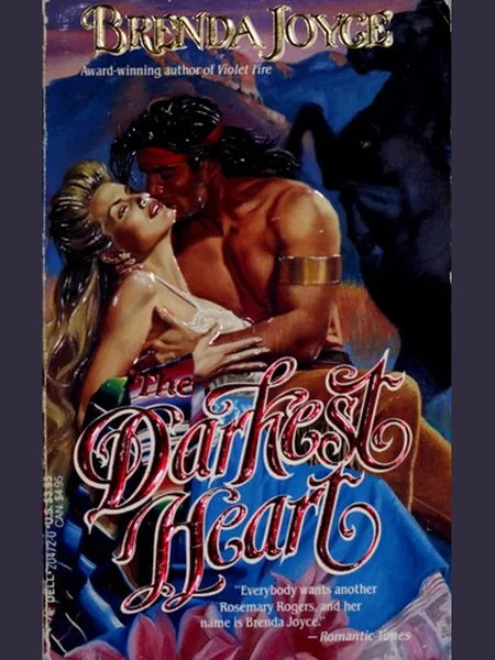 The Darkest Heart first edition cover, Dell 1989