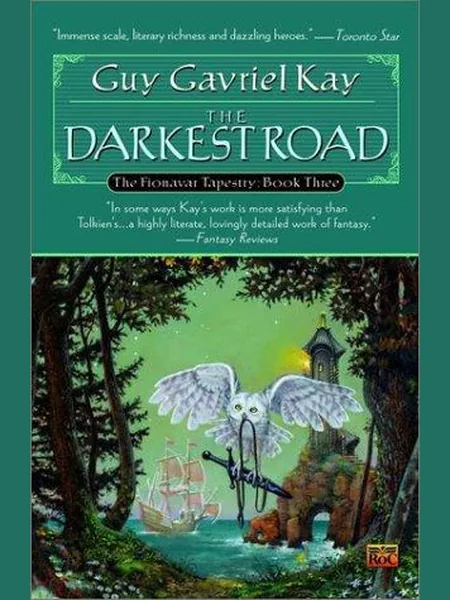 The Darkest Road, cover of another edition (the Unwin Hyman 1987 cover is not yet photographed)