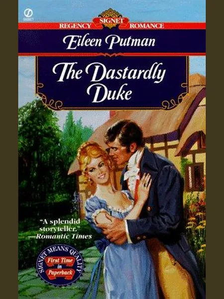 The Dastardly Duke first edition cover, Signet 1998