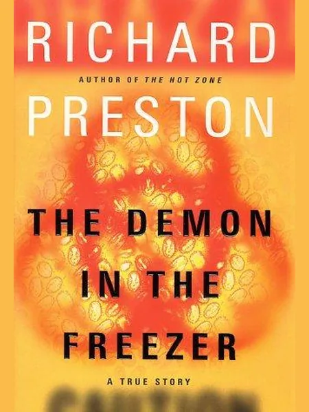 The Demon in the Freezer first edition cover, Random House 2002