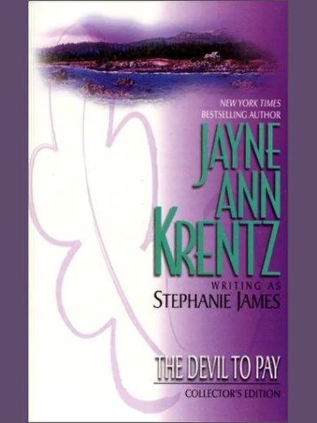 The Devil To Pay, cover of another edition (the Silhouette 1985 cover is not yet photographed)