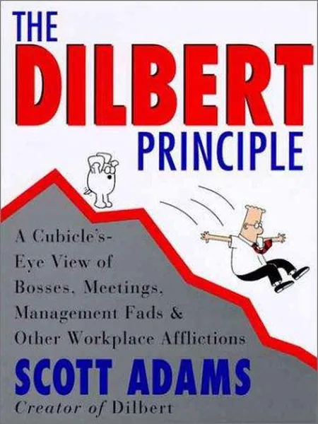 The Dilbert Principle first edition cover, HarperBusiness 1996