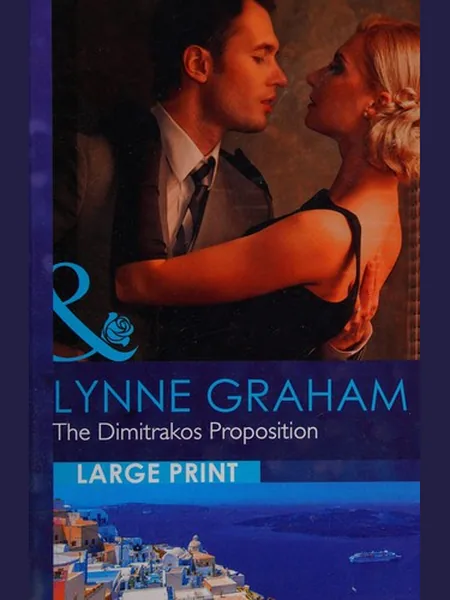 The Dimitrakos Proposition, cover of another edition (the Harlequin Enterprises 2013 cover is not yet photographed)