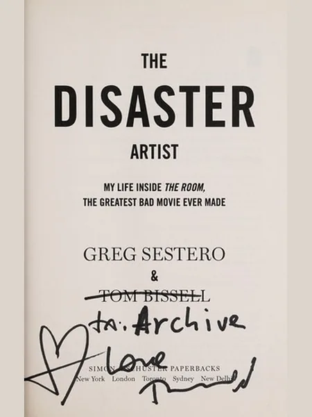The Disaster Artist cover