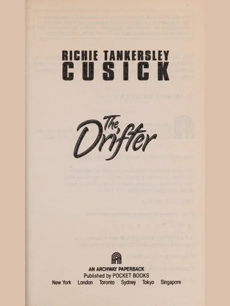 The Drifter first edition cover, Pocket Books 1994