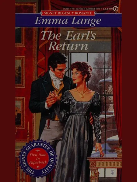 The Earl's Return first edition cover, Signet 1993